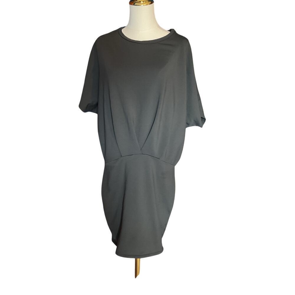 ATHLETA Pronto Dress Pleated Active Athletic Gray 291869 Women's Size Medium